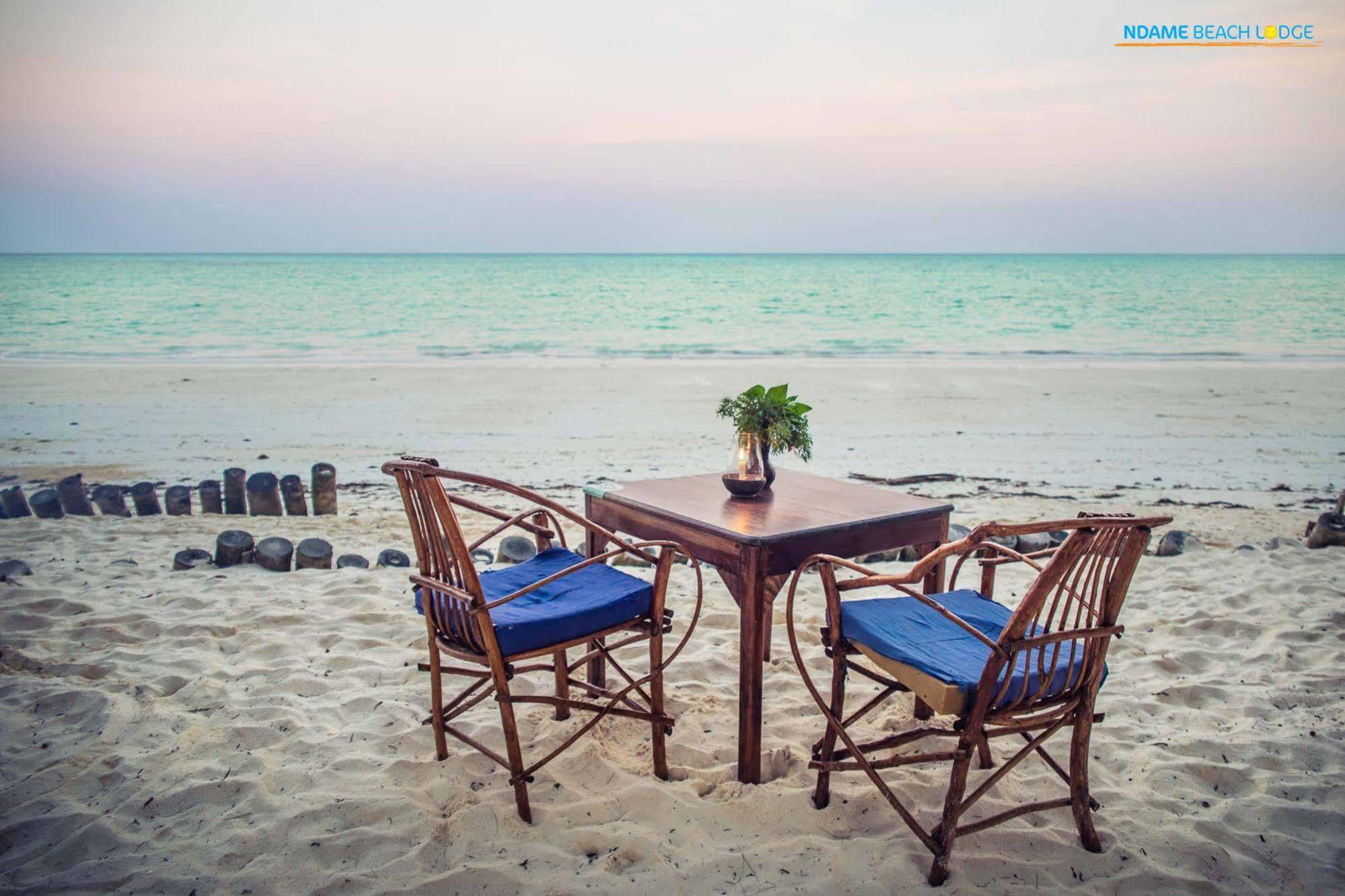 Ndame Beach Lodge Paje Exterior photo